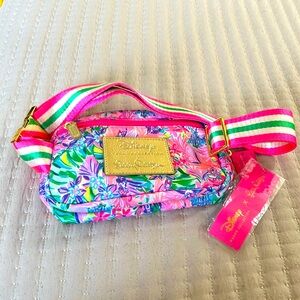 NWT Lilly Pulitzer Disney Parks Belt Bag in Disney Dreamin’ Fanny Pack Crossbody
